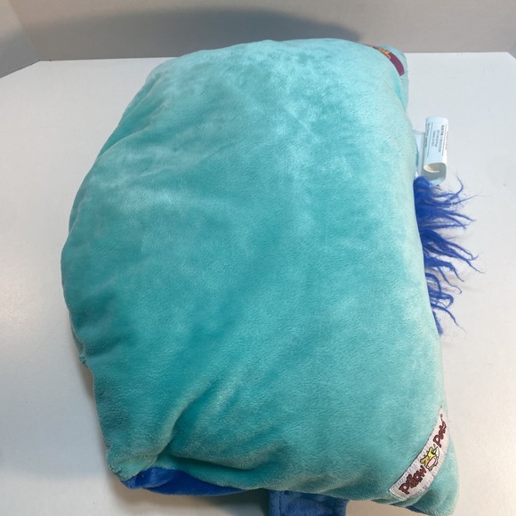 Dreamworks Trolls Branch Pillow Pet Blue Plush Pillow 16" Stuffed‎ Animal Toy - Picture 6 of 14